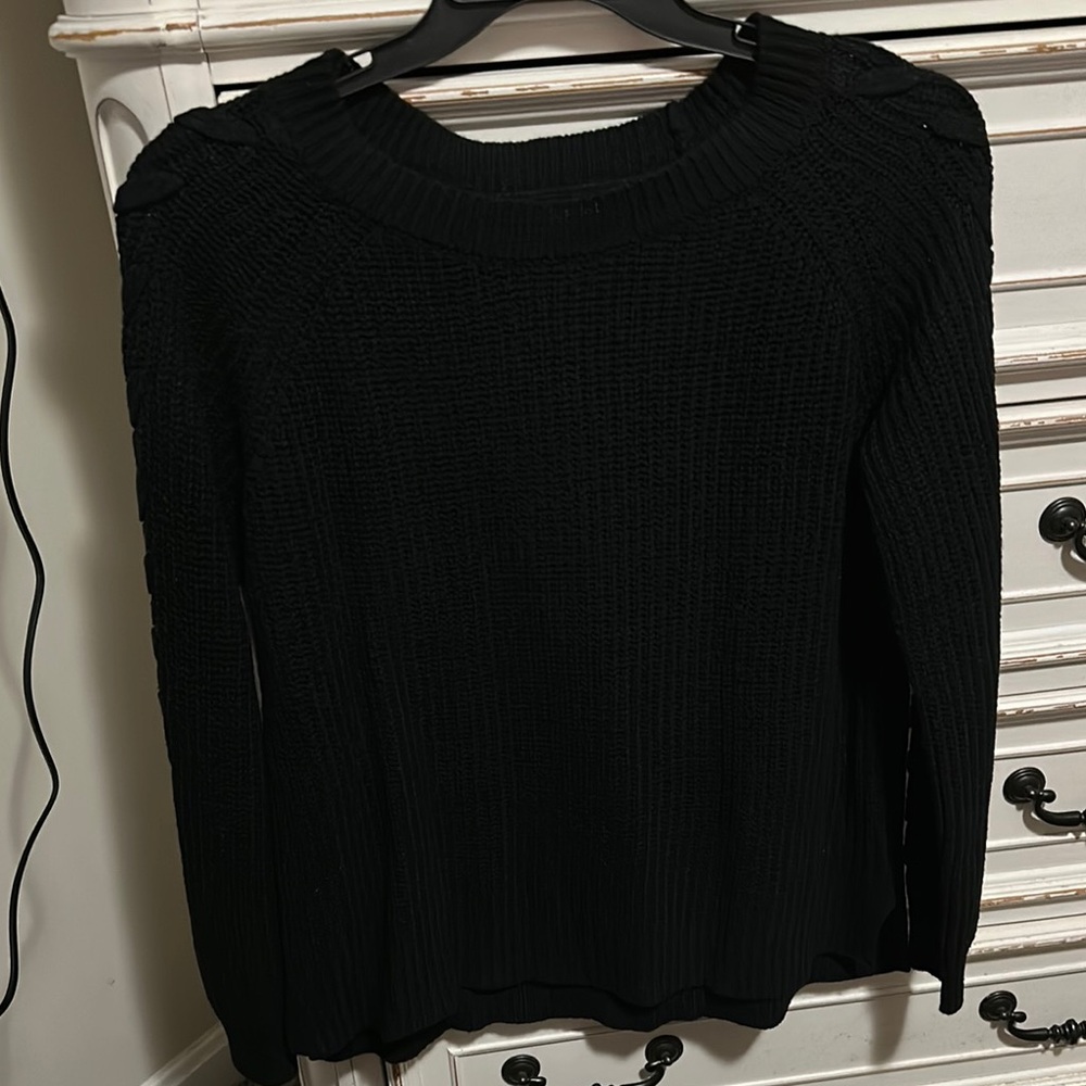 Black Knit Sweater